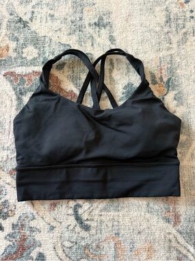 lululemon athletica Black energy Sports Bra